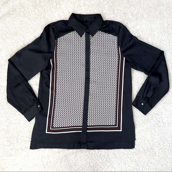 Ann Taylor Button Down Blouse - Picture 2 of 7